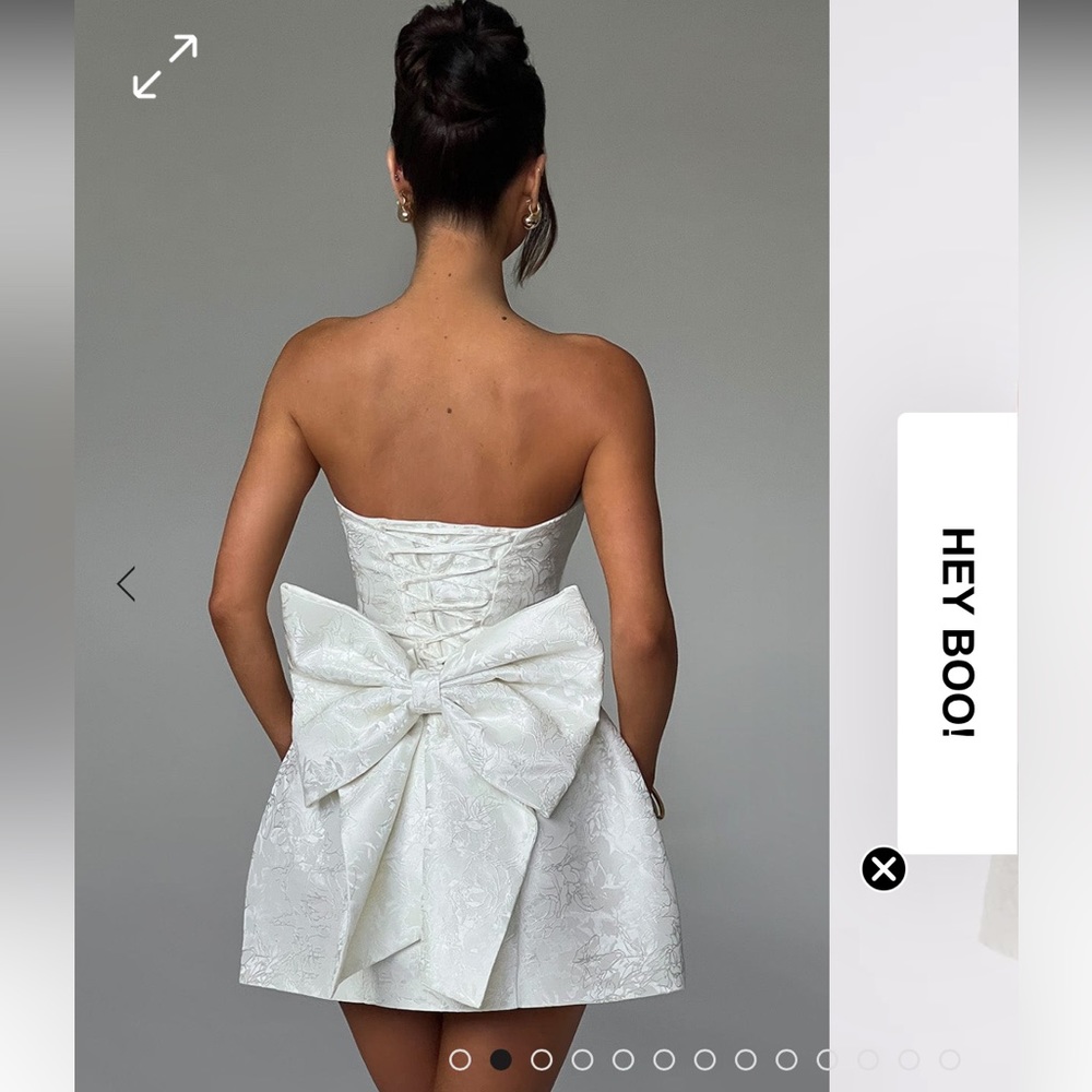 Baby Boo Elenora White Dress